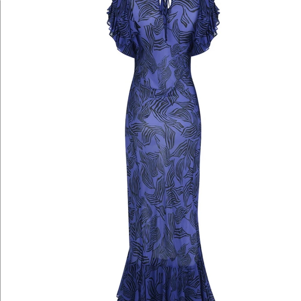 Rat and boa Indiana dress